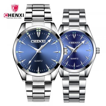 Chenxi brand couple watch ladies business watch quartz spot wholesale stainless steel strap men's watch
