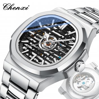 CHENXI fashion new fully automatic mechanical watch high-end brand watch men's waterproof luminous mechanical watch