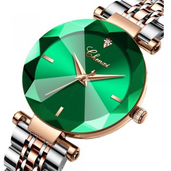 Chenxi women's fashion watch women's diamond glass face waterproof quartz watch