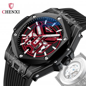 Fashion trend men's mechanical watches wholesale waterproof luminous automatic mechanical watches for men