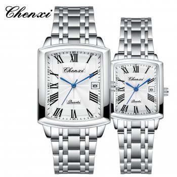Couple watch Chenxi brand casual calendar quartz watch