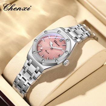 Alloy watch women's watch fashion classic ladies watch female waterproof luminous calendar quartz watch