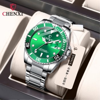 Green Submariner watch men's non-mechanical watch Morning Waterproof Fashion Luminous Men's Watch