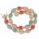 12mm colorful diamond full pig nose chain fashion hiphop alloy necklace