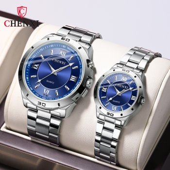 Chenxi brand steel band men's and women's couple's watch quartz watch